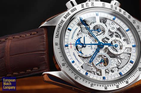 omega speedmaster skeleton|omega speedmaster moonphase platinum skeleton.